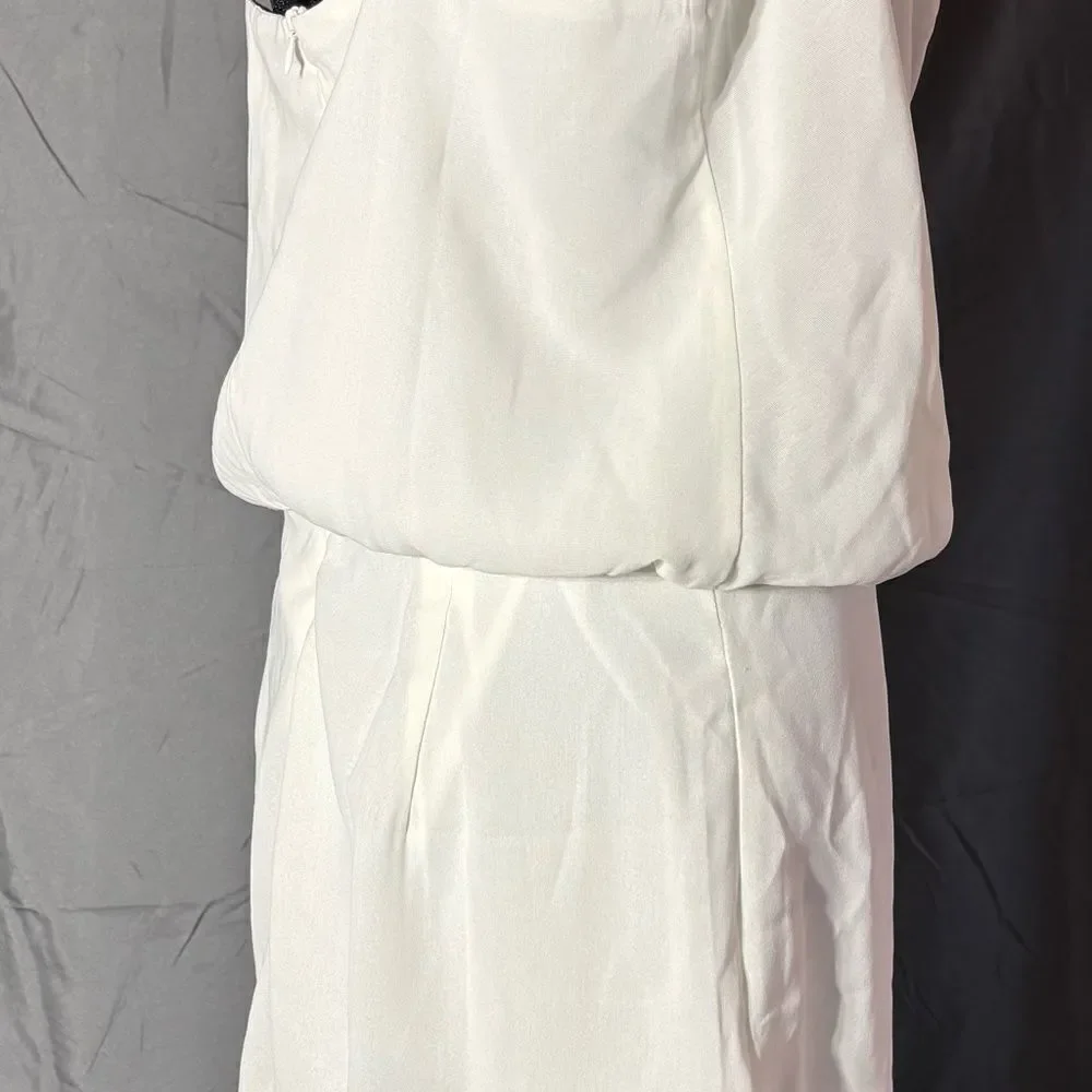 L New She + Sky Spaghetti Strap Cowl Neck Romper NWT Size Large